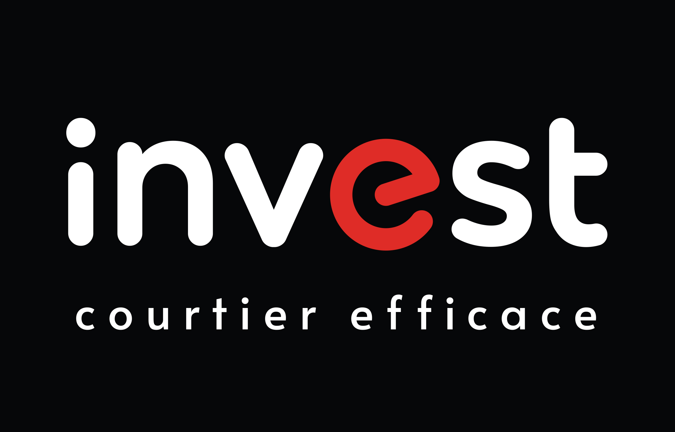 Logo Invest courtier efficace RVB